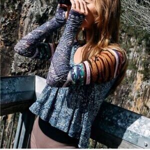 Free people hoodie top